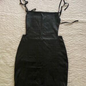 black going out dress